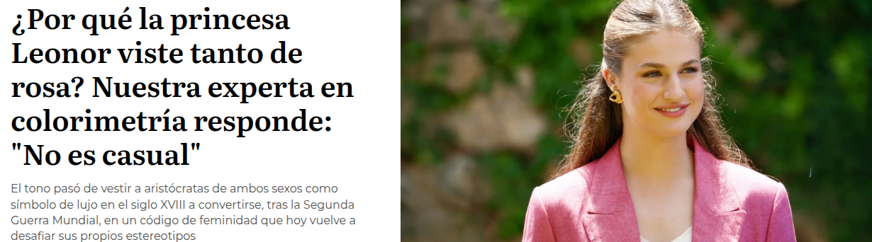Leonor del maxibolso al rosa, cómo se construye la imagen pública de una futura reina